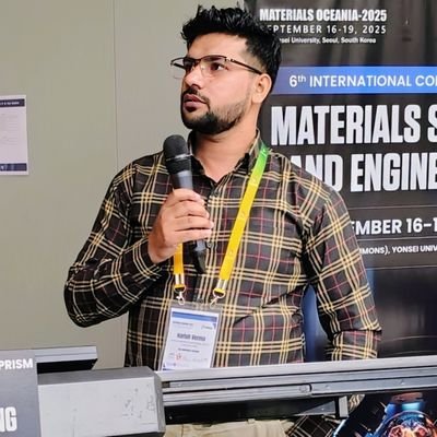 HarishV96871408's profile picture. https://t.co/lYs4Ppkoyw. (U.G.), B.Ed, https://t.co/HwiXblPvU9. (P.G.), M.Phil. Physics, GATE, CSIR-NET JRF, Ph.D. in Energy storage, DFT, AI, and ML. IIT BHU VARANAS