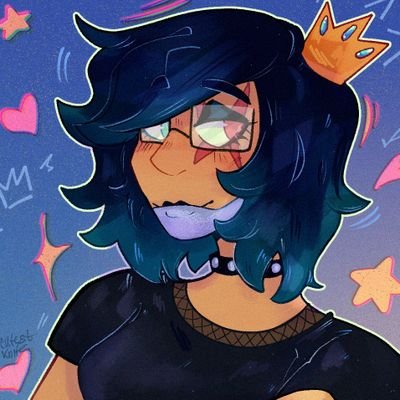 TheScientistMon's profile picture. (She/Her) SFW with violence, swearing, and dark themes. PFP by CutestKnife. (Writer is 24)