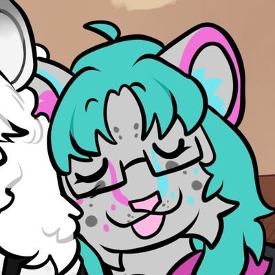 mechacat4's profile picture. plural, average trans ΘΔ& snow leopard woman| May interact with nsfw account| 19 years ols| pfp by @okitoxicc