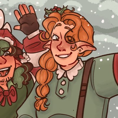 festivedeers's profile picture. just a deer being silly and whimsical !! 🧣 my bestie 5ever @sc8rpska !! ⛄️