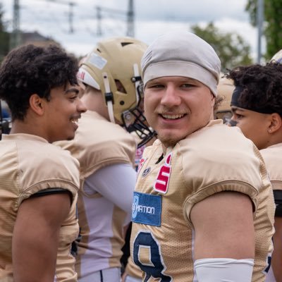 DanielKellert23's profile picture. LB,RB,WR,K | C.O. 27,28 | 6‘0‘‘/200lbs | 40yd: 4.81s | 24’ 🇩🇪 Extended roster U17 National Team | All state team