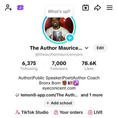 RS_Reese1's profile picture. |Poet|/G\|Writer|Content-Creator|LUAlumni|Teacher|Mentor| IG= Maurice_TheAuthor