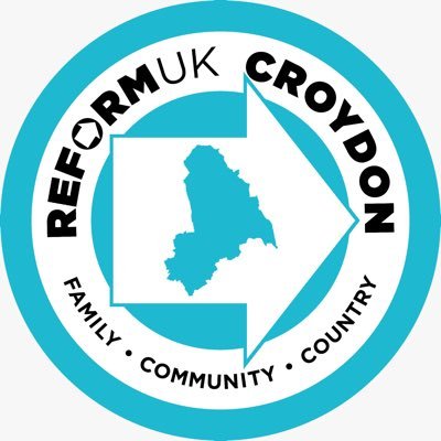 ReformUKCRYDN's profile picture. Promoted by Daniel Tebbutt of behalf of Reform UK, Millbank Tower, 21-24 Millbank, London, SW1P 4QP