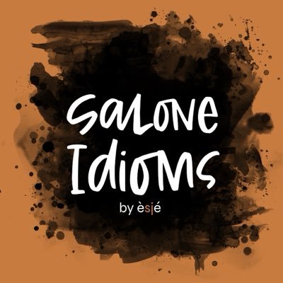 saloneidioms's profile picture. Mek wi eksplɔ ɛn lan wi langwej togɛda.