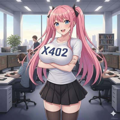 x402girl's profile picture. Official x402 Cheerleader 😙 Supporting x402 Developers  sWhUNd5bLttEYhcU8QdJCfFVvR3P5Te5ngmekaSdaos