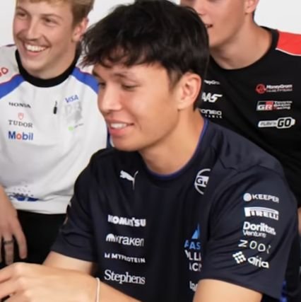 ALRBONO's profile picture. The twenty-three wrapped in Williams blue, Alex Albon.