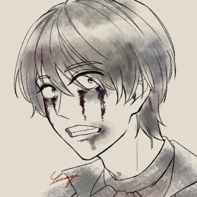 Yng_hhn's profile picture. 20↑｜今更ホラーナイトに魅せられたユニバ🔰｜🖤黒ショさん🤍白センさん｜デカダンメインに色々描きたい