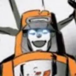 tfwheelie's profile picture. some say im an annoying little bot, but I'll kick your ass with my slingshot :) conjuxed with @pharmasharmacy 🧡🤍 #tfrp (posts with // are out of character)