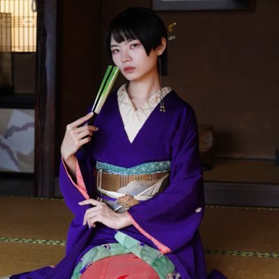 レース着物お仕立て緑レース・大衆演劇の役者様などへ♡ レース着物お