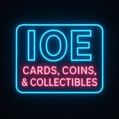 IOE_CCC's profile picture. Sales page for IOE! ☁️ Cards, Coins, Collectibles & anything related! 🪙 Anything posted is ready to be shipped!
