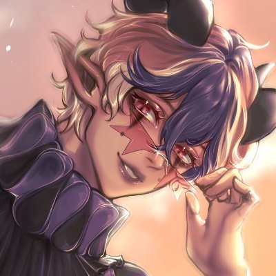 YamiMatasoru's profile picture. 【Yami |🃏♦️😈】
❥ Silly Jester here to make you laugh and melt your troubles away! 
profile done by; @BluMoon_VT
& @MIAO111  !!
【 👁‍🗨 🎪  】
∘₊✧──────✧₊∘