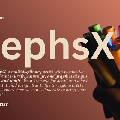 OZephsArt's profile picture. Hi, I'm ZephsX, a multidisplinary artist with passion for creating vibrant murals, paintings, and graphics designs that inspire and uplift.
