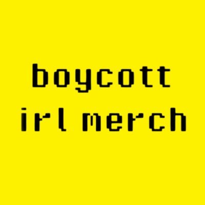 boycottIRL's profile picture. An organized IRL merch boycott until the Dan and Phil Shop releases a statement detailing the changes they are making to the company.