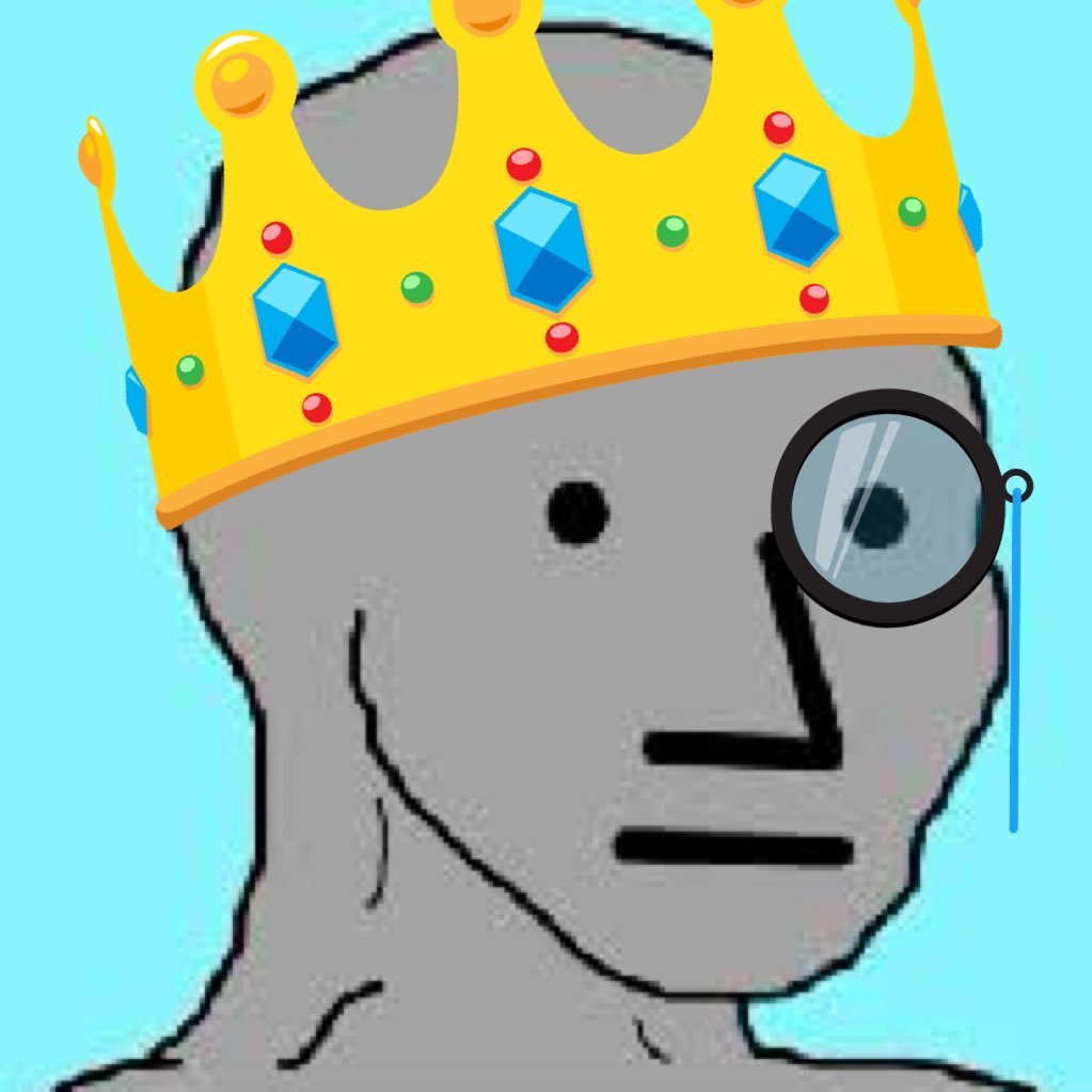 The_N0rmal_NPC's profile picture. welcome travelers it is I the King of all NPCs ( ‘ - ‘ )
