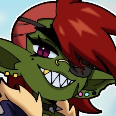 draxiedagger's profile picture. She/Her/It, MINORS DNI, Goblin, Pirate, Streamer, Gaymer.
currently with 2 braincells fighting for 3rd place.