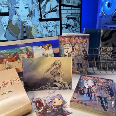 renllp's profile picture. 💙พร้อมส่ง-หิ้ว พ และ เสาร์☔ ชอบไปค่ายนกย่าง และ นายอินทร์ 
 Fan : Arknights , Frieren , Sakamotodays ,  BL 
ขายของงานรอง ที่เหลือความชอบส่วนตัว LINE : pangkn