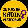 25KasimKadin's profile picture. 25 Kasım Kadın Platformu'nun Twitter hesabı