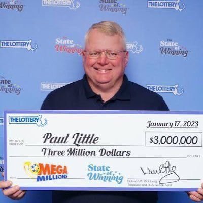 PaulL5439's profile picture. Paul little of Lakeville,MA,Winnner of a $3 Million Mega Millions Ticket, giving back the society by paying credit card debts and the old veterans!.😊🇺🇸