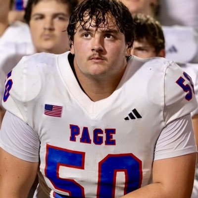 CalebCoffman51's profile picture. Caleb Coffman #50 I '27 I 6’2” 290 lbs G/C/DT I National Playmakers Academy, Dynasty OL I Page High I Franklin TN I NCAA ID 2308988844 | #615-625-8114 I 1 offer