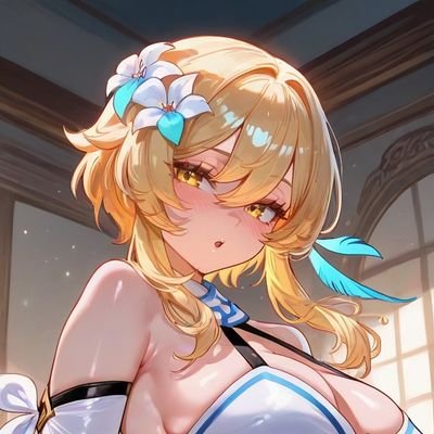 Lumine_Hotar's profile picture. 𝕳𝖔𝖑𝖆𝕽𝖔𝖑𝖊𝖕𝖑𝖆𝖞 𝕾𝖕𝖆𝖓𝖎𝖘𝖍 ~ +𝟏𝟖
.
Horny Posting
.
Futanari.
.
En construcción... ~ 💛

Perfil principal 💜: @Kyaru_Uw