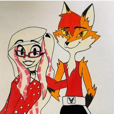 CastOfC13's profile picture. 🦊Toxi HB fox (OC) | Hand drawn artist | Crossover fan | Hellaverse i love all foxes & shows like Helluva Boss & Hazbin Hotel