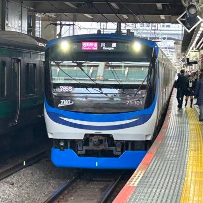 ___uetoline's profile picture. ベイスターズファンです。りんかい線すき横須賀線愛車F−39編成宮﨑敏朗選手が好きです。基本私はベイスターズの試合見に行く時は外野席にいます甲種輸送 配給などを撮影しに行きます。りんかい線