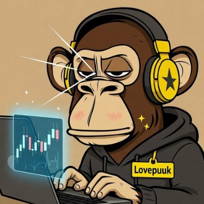 lovepuuk's profile picture. Lovepuuk ❤️ (he/him) 

Love coins like people — too fast, zero research
Catching feelings & rugs daily
Still bullish on love & low caps 🚀