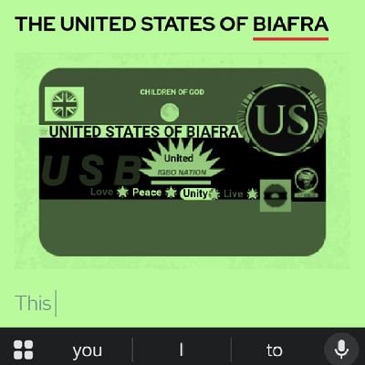 GroismGodswill's profile picture. NE-GROISM (ADVOCACY @igbochristians) @usbgovernment check 
 https://t.co/Vr0m0EC6Gc