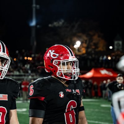 HiramanMikey's profile picture. @AmherstCollFB Commit | New Canaan HS ‘26 | 6’ 225 Captain | All FCIAC OLB/EDGE | 100.8 GPA | 1500 SAT