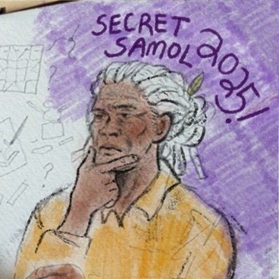 secretsamol's profile picture. A winter fanwork exchange for the Friends at the Table fandom. Organized by @dancynrew, @imperialhare, @oziads, and @hellavarawr! #secretsamol