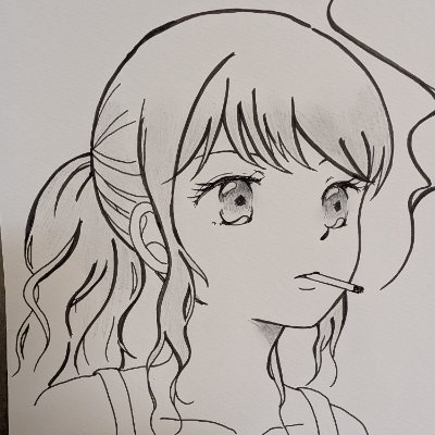 chizuru273219's profile picture. ぼっち専業主婦です。
何を思ったか 50代半ばでイラスト描き始めました。
下手くそですが頑張ります！ 100％アナログ・独学です。
漫画・アニメ・ゲームも好きです♪
