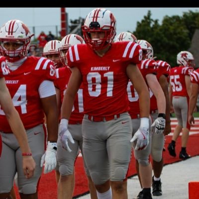 Jake_Mau2's profile picture. Kimberly HS | 6’6” 225lbs | #2 ranked 2028 TE WI | 3.9 GPA | ⚾️1B LHP | 355 Front Squat | 33-inch Vertical