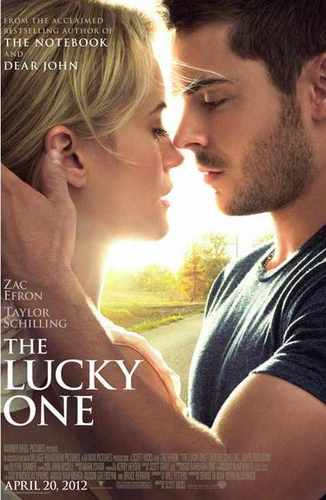 Twitter page for all the thing to know about The Lucky One movie based on a book by Nickolas Sparks starring Zac Effron