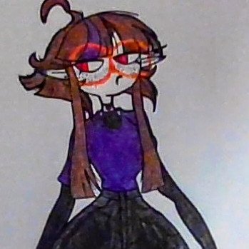 FiveArtist18952's profile picture. "I'm your Local Disappointment"
-She/Her
-Lazy
-Simp (ONLY FICTIONAL CHARACTERS)
-Nerd
-Ace/Aro
-Mexican
-Multifandom (old and new)
-Virgo♍
-Late Bloomer😭