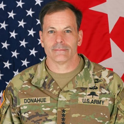 DonahueGen46815's profile picture. Commander of U.S. Army Forces Command (FORSCOM) — headquartered at Fort Liberty (formerly Fort Bragg), North Carolina.