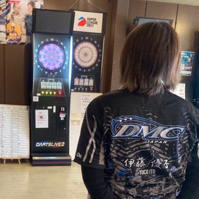 110yuko_darts's profile picture. ダーツカフェガーデン京都のスタッフしてます☺️❤️ 2024年度PERFECT女子新人賞獲れました🥰