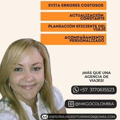 jacqui2714's profile picture. agente de viajes y turismo, asesoría en trámites migratorios, hospedaje, tour, cruceros, alquiler de vehículos y todo lo referente al turismo.