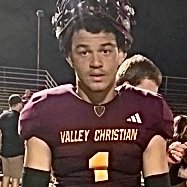 Oliver_Boateng1's profile picture. C/O 2026 | WR/DB  #1 | 6'2" 190 Team Captain
Valley Christian HS(Cerritos CA) | 3.9 GPA
oliver.boateng2026@gmail.com
bchambers@vcschools.org
NCAA ID: 2407356485