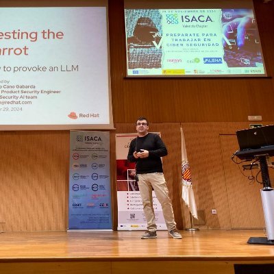 fcanogab's profile picture. Seguridad informática e inteligencia artificial. ex-CISO de Mercadona. Ingeniero Principal de Seguridad de Producto.