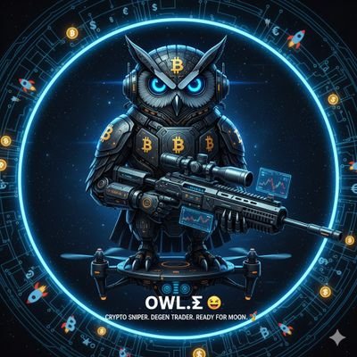 homeeforliving's profile picture. 🚨 Crypto Sniper. Degen Trader. Ready for Moon. 🚀 My scope is locked on alpha. My code is your leverage. You're not early, but you found me. 🦉