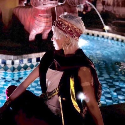 shikisai_87's profile picture. 成人済/ 雑多/ Dﾊﾛ / cos / twst☀️🦁⚡️ / hpmi📿 / 🍝 / 重加工⚠️写真の人はこの世に存在しません//たまにｲﾍﾞﾝﾄ出てますhandmade▶︎@shikisai_nui