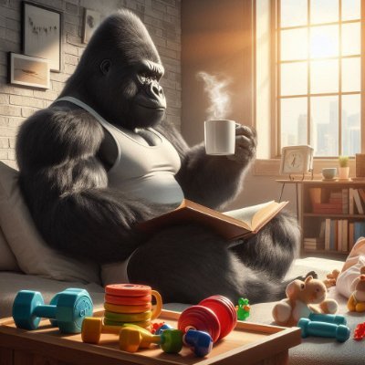 goriyado_Rktn's profile picture. 朝活（5時）×筋トレ×読書で人生変えるゴリラパパ🦍
子育てと資産形成のリアルを #ウホモニ で毎日共有

中間管理職で仕事と家庭の両立に苦しむ…、そんなときでも継続は力なり💪一緒にレベルアップしましょう！

https://t.co/e07PazlzUb

Amazonアソシエイト参加中（良かったものだけ）