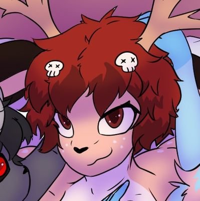 JinxedBunnyMoon's profile picture. Im an artist I think

Alts: @CreamyBunnyMoon @RYBStudio

She/her|23yo

🐇 🦌 +🐱 🦈+🐐 =❤️