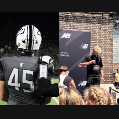 JosephFrierdich's profile picture. OT/TE-DT/SP | 6’7, 255 | GPA 3.65 | DT 166’6”, SP 49’4” | 1x All-American Thrower | Carbondale HS ’28 | JosephFrierdich2028@gmail.com