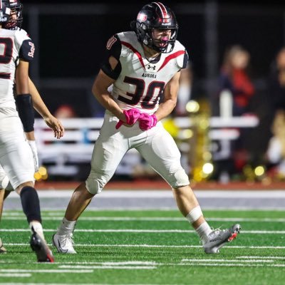 WeterCooper's profile picture. 2027 Aurora High School(Mo) (5,10 190) Football LB/HB #30 Bench-275 Squat-385 Clean-225 Deadlift-480