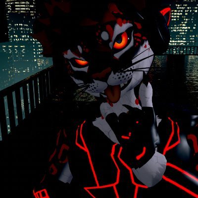 ProtoLeviathan's profile picture. The ONE and ONLY Protogen Vampire cat!
29 Yr Old Bisexual Macro/Vore Vampire Cat 
Ex indie game dev.
Shake that ass for me~