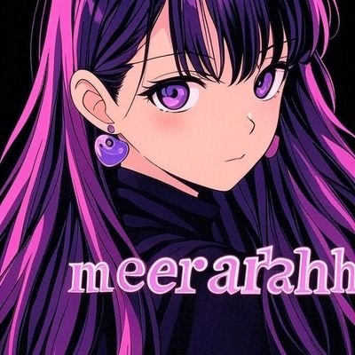 meerarh_on_x's profile picture. ⚜️

bows in my hair| millions in my aura  
soft voice| loud net-worth  
collecting pretty things & prettier paychecks