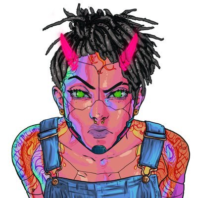 EvinaBaurova's profile picture. Tattoo and digital artist | Model | Reply Queen | SMM | Proud to be part of the @gkoi0x team | Ryodan Brigade 0013