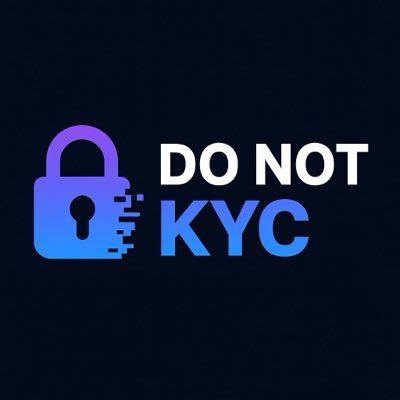 donotkyc's profile picture. No-KYC Crypto Directory 🌐 Anonymous exchanges, ATMs & DEX worldwide. Trade Bitcoin, Ethereum & more. No KYC, no limits. Remember : DO NOT KYC!