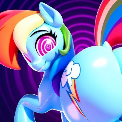 outfoxedg00ner's profile picture. Hiya! Im Rainbow Dash~ @Rubber_Twilight has shown me the Light~ Rubber Ponies are perfection and all must $end to her!